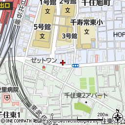 東京都足立区千住旭町7周辺の地図