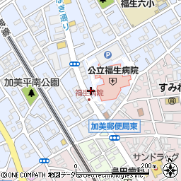 日本調剤加美薬局周辺の地図