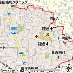 東京都葛飾区鎌倉4丁目11-9周辺の地図