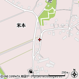 千葉県八千代市米本83周辺の地図