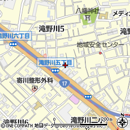 東京都北区滝野川5丁目15-8周辺の地図