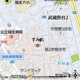 東京都福生市福生929周辺の地図