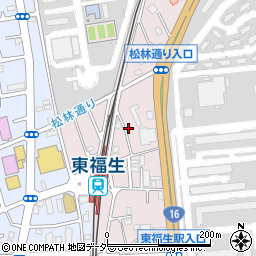 東京都福生市福生2032周辺の地図
