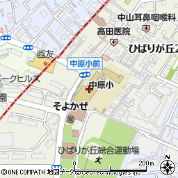 西東京市立中原小学校周辺の地図