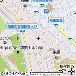 東京都福生市福生1751周辺の地図