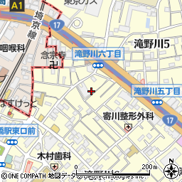 高田印刷所周辺の地図