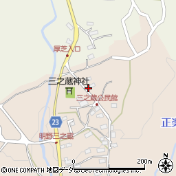 山梨県北杜市明野町三之蔵925周辺の地図