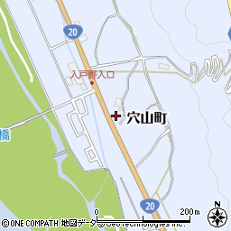 山梨県韮崎市穴山町7555周辺の地図