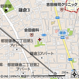 エンゼルピット鎌倉周辺の地図