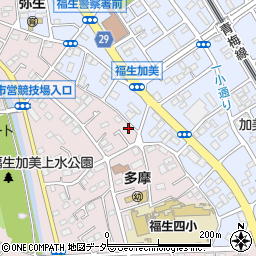 東京都福生市福生1732周辺の地図