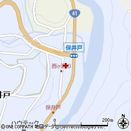 岐阜県下呂市保井戸1062-2周辺の地図