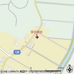 千葉県香取郡多古町多古2周辺の地図