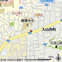 東京都板橋区大山西町71周辺の地図