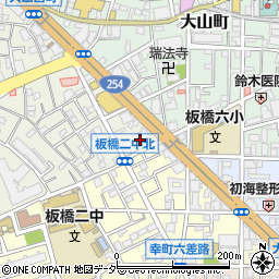 東京都板橋区大山西町1周辺の地図