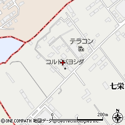 千葉県富里市七栄533-66周辺の地図