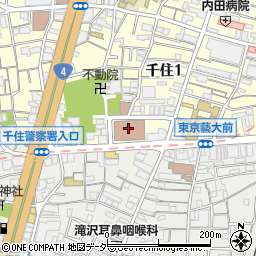 千寿司法書士事務所周辺の地図
