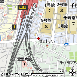 北千住fuji周辺の地図