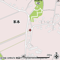 千葉県八千代市米本112周辺の地図