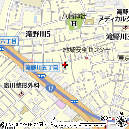 東京都北区滝野川5丁目14-12周辺の地図