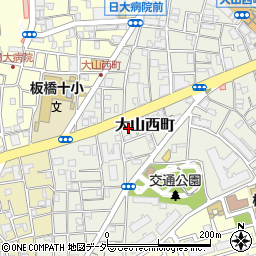 東京都板橋区大山西町45周辺の地図