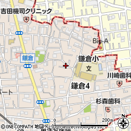 東京都葛飾区鎌倉4丁目12-6周辺の地図