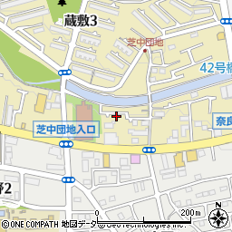 東京都東大和市蔵敷3丁目861周辺の地図