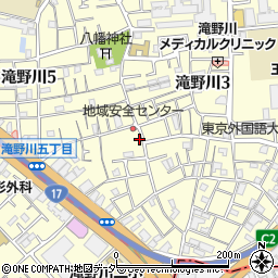 東京都北区滝野川5丁目12-9周辺の地図