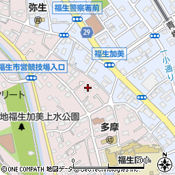 東京都福生市福生1736周辺の地図
