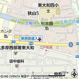ダイハツ東京販売Ｕ－ＣＡＲ東大和周辺の地図
