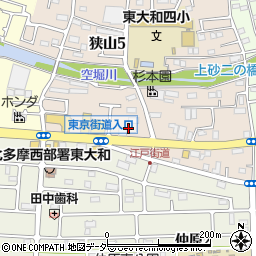 ダイハツ東京販売Ｕ－ＣＡＲ東大和周辺の地図