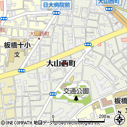 東京都板橋区大山西町46周辺の地図