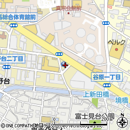 東京都練馬区高野台2丁目2周辺の地図