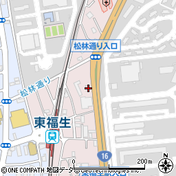 東京都福生市福生2036-1周辺の地図