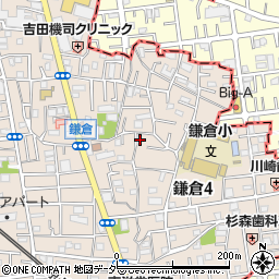 東京都葛飾区鎌倉4丁目12-1周辺の地図