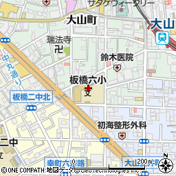 東京都板橋区大山町13周辺の地図