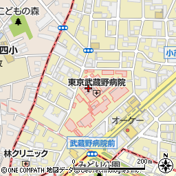 東京武蔵野ホーム周辺の地図