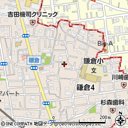 東京都葛飾区鎌倉4丁目12-2周辺の地図