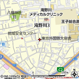 東京都北区滝野川3丁目31-1周辺の地図