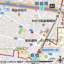 株式会社エイブル　板橋店周辺の地図