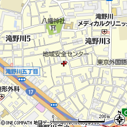 東京都北区滝野川5丁目12-7周辺の地図