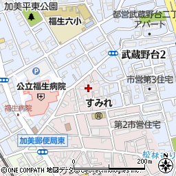 東京都福生市福生944-3周辺の地図
