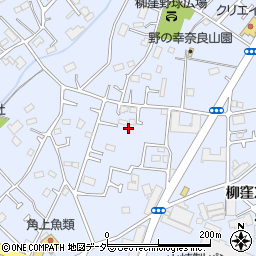 東京都東久留米市柳窪周辺の地図