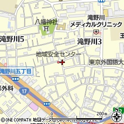 ニース洋菓子店周辺の地図