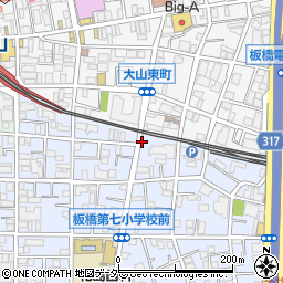 東洋カーマックス大山金井町第三駐車場周辺の地図