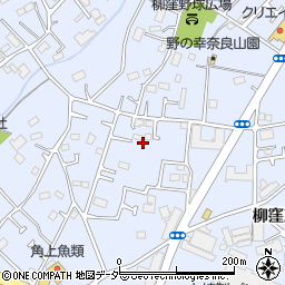 東京都東久留米市柳窪周辺の地図