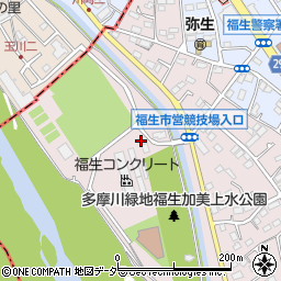 東京都福生市福生3244周辺の地図