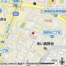 東京都練馬区高野台2丁目周辺の地図