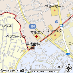 マルエツ高塚店周辺の地図