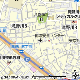 東京都北区滝野川5丁目20-4周辺の地図