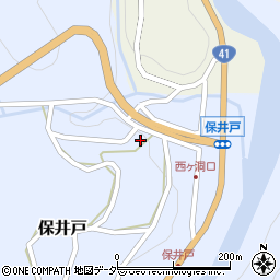 岐阜県下呂市保井戸995周辺の地図